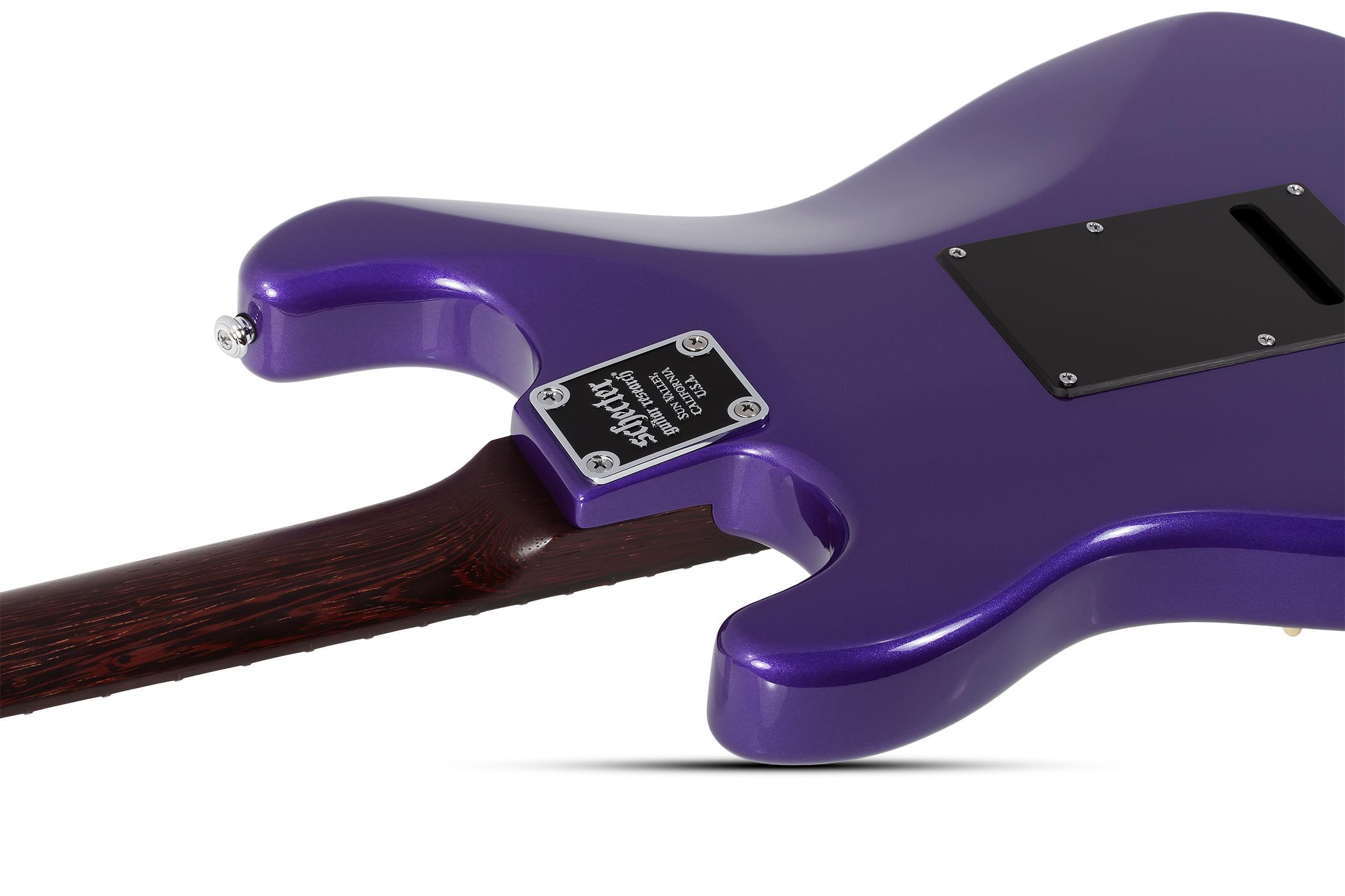 Schecter Nick Johnston Trad 10th Anniversary HSS Atomic Violet
